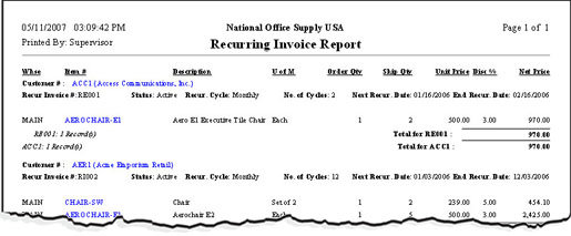 AccountMate: Sample Reports