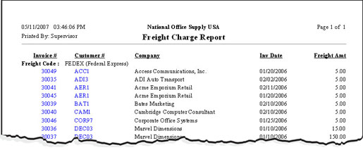 AccountMate: Sample Reports