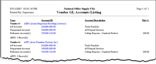 AccountMate: Sample Reports