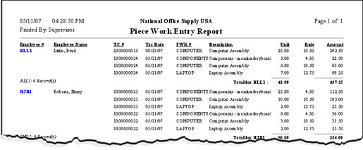 AccountMate: Sample Reports